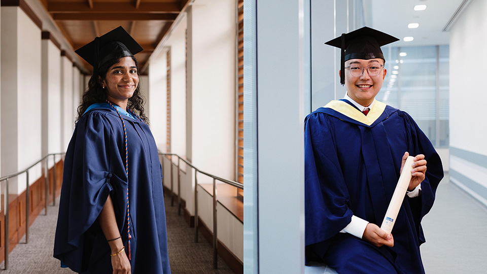 Beyond the textbook: Two NUS graduates on how law and nursing shaped their purpose